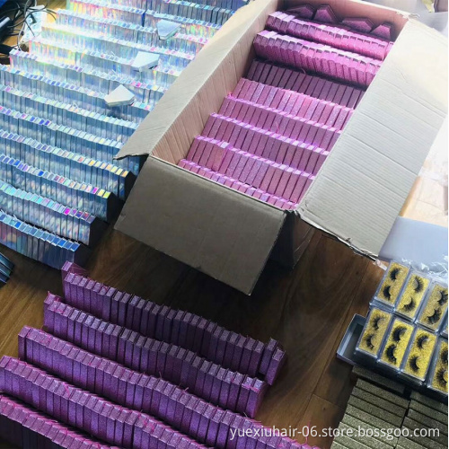 Eyelashes Vendor Mink Eyelashes Suppliers Natural 25MM 3D Mink Magnetic Eyelashes Vendor Customized Box